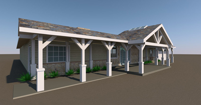 Entry Porch & Covered Walk, Somis, CA 93066